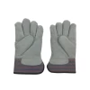 Winter Warm Leather Reinforced Safety Glove Anti-cut Leather Garden Protective Gloves