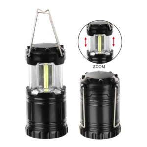 Wisbrit ABS Zoom Portable COB Camping Lantern lamp LED Camping Light
