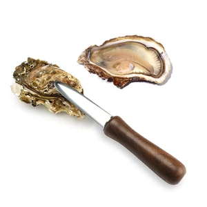 wood handle oyster opening tool Oyster Shucker  oyster opener