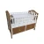 Import Wood Material Hanging Cot and Customized Size Kids cradle crib from China