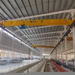 Wood Plants Used  Mobile Overhead Bridge Crane Tavol  10T Single Girder Overhead Crane