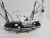 Import Wooden fishing boat model, 41x13x36cm, Red/Black, Replic Fishing ship vessel model with flags, nautical table decor from China