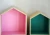 Import Wooden Kids Room Wall Decor Mount House Shape Floating Shelf from China