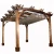 Import Wooden pergola shade for sale from China