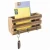 Import Wooden rustic wall mounted board rack with mail sorter key hooks from China