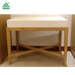 wooden with fabric folding luggage rack for hotel