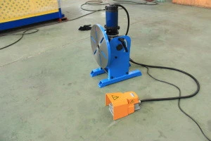 WP350 Welding Positioner, Rotating round,  Tilt table welding positioner