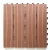 WPC wood deck DIY tiles interlocking click composite outdoor Garden composite floor wood plastic deck 3d embossed snap tile