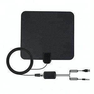 XINGDOZ Digital HD TV Indoor HDTV Antenna 50 Mile Range With Amplifier Signal Booster For UHF VHF