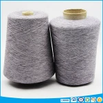 yarn factory wholesale linen/polyester blended jute dyed yarn