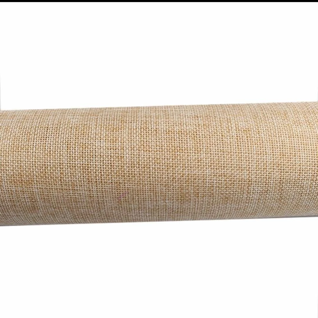 Yellow Burlap Rolls Cheap  Jute Fabric Roll For Flower  Wrapping Decoration Crafts Fabric