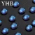 Import YHB Y130D FlatBack Crystal Glass Hot Fix Stone SS4-SS40 Rhinestones For Shoes from China