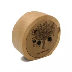 Youngtown movement environment-friendly nature wood clock