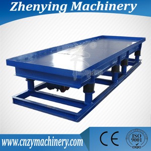 ZDP price for vibrating table and concrete vibrating table