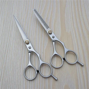 zinc alloy handle good quality barber hair scissors