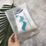 Zip locs bikini zipper bag with your own logo packaging BLASH COLLECTION bag Frosted matte zip locks wig