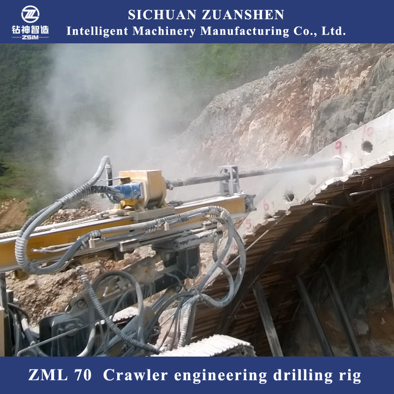 Zb Crawler Machine Buy Zml 70 Moveable Drilling Machine from Sichuan Zuanshen Intelligent ...