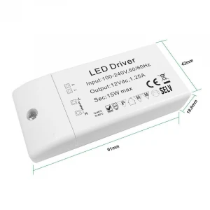 24v 15W mini LED driver  china LED driver for sale  Mini LED driver supplier