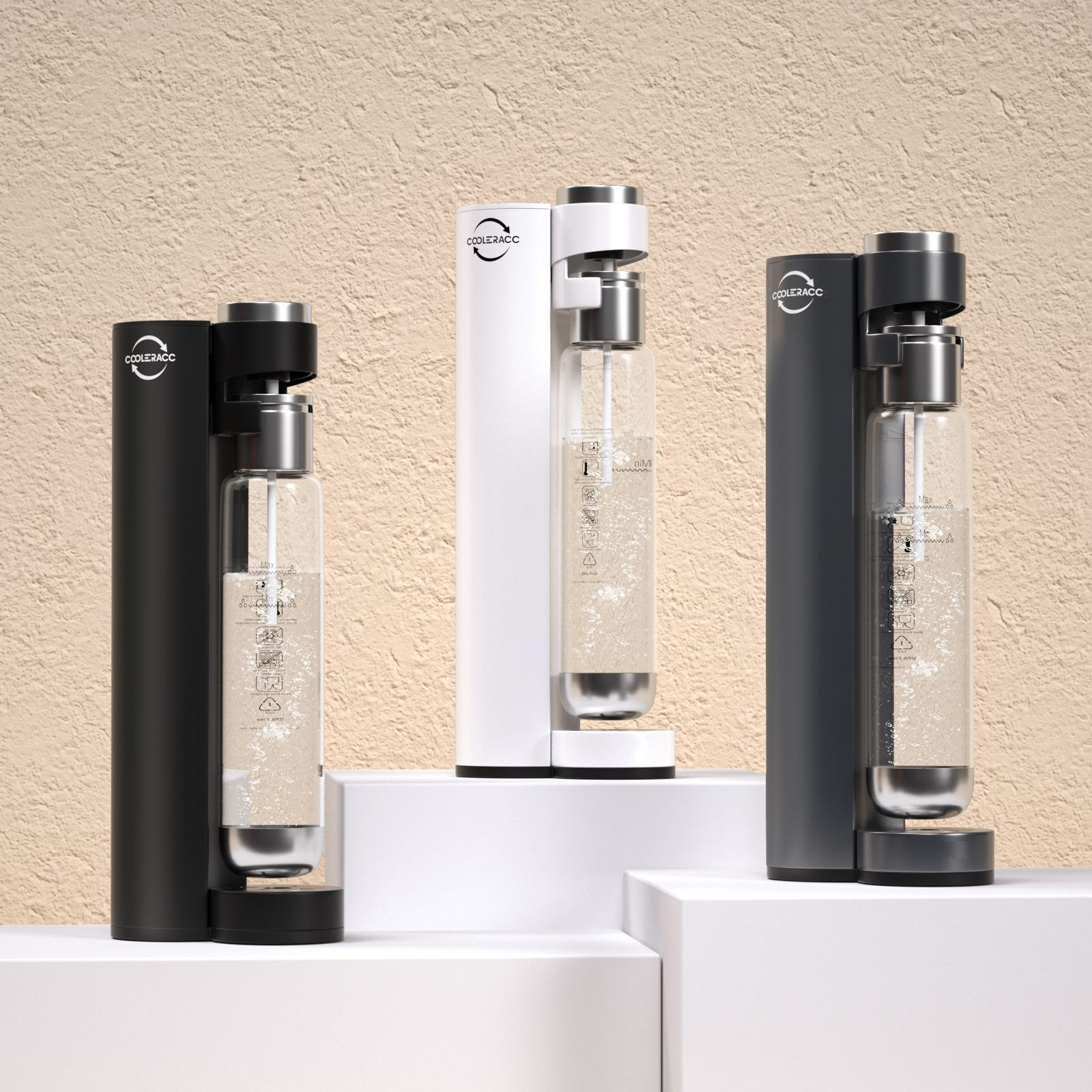 Buy Sodastream Sparkling Water Maker Soda Machine &1l Water Bottles ...