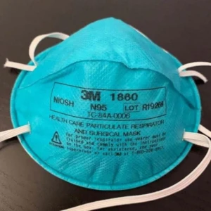 3M 1860 N95 Particulate Respirator Surgical Face Masks (20Pcs/Box)