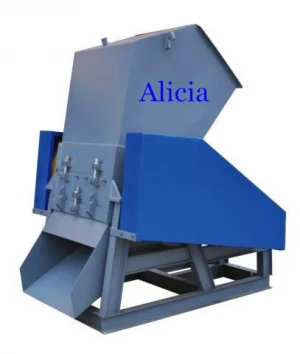 Customized big mouth industrial plastic bucket basket crusher