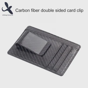 Luxury Carbon Fiber credit card holder / wallet