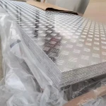 Embossed Aluminium Checkered Sheet 5052 Anti-Slip Aluminum Plate