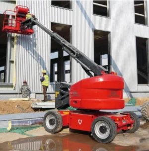Self-Propelled Articulated Boom Aerial Work Platform.