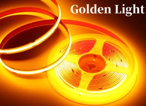 LED Flexible Strips Golden Yellow