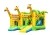 Import Amusement Park Inflatable Jungle Giraffe Bouncy inflatable Castle With Slide from China