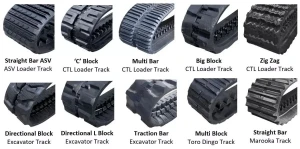 Heavy Duty Rubber Track for Excavators and Construction Equipment
