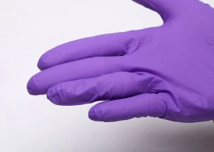 Best Selling Top Quality Disposable Powder Free purple nitrile gloves