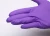 Import Top Quality Disposable Powder Free purple nitrile gloves from China