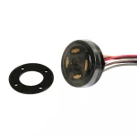 ANSI Satandard NEMA 7 pin Socket 0-10V DALI dimming receptacle for smart street lighting