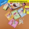 Nuoli fruity sour chewy candy mix 5 flavors candies