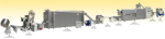 Automatic Potato Screw Tube Shell Snack Food Machines