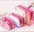 Import custom logo printed makeup cosmetic pvc zipper lock packaging bag from China