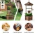 Import Rustic Wooden Wishing Well with Adjustable Bucket from USA