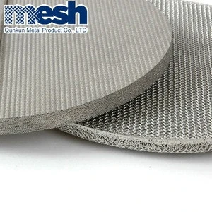 0.3Mm Sieve 5X5 Price 20 Micron Filter 1 Micron Stainless Steel Sintered Wire Mesh