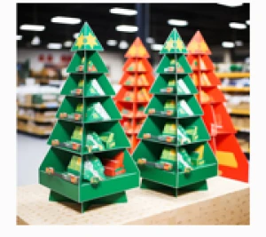 Custom Retail Floor Display Packaging Stand