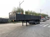 Side tipper trailer-dump tractor hardox dumper tipper semi trailer hydraul ram dump trailer