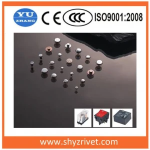Electrical Contact Rivet for  Relay