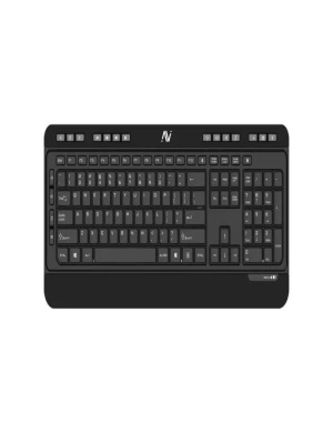 Abacus Key Wireless 2.4GHz Keyboard ,Black