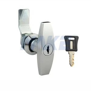 Shiny Chrome, Powder Coating Handle Locks, T-handle With Laser Key, High Security, Customer-oriented Available.