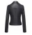 Import Womens Black Leather Moto Jacket from United Kingdom