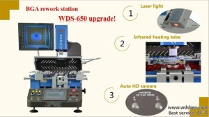 Auto alignment inspection WDS-650 bga welding equipment bga rework system station motherboard repair