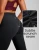 Import Women Compression Scrunch Butt Yoga Leggings with Pockets No Front Seam High Waist Tummy Control Gym Pants from China