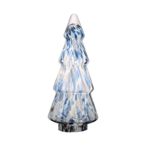 Christmas Tree Unique Shape Decoration Gift In Blue