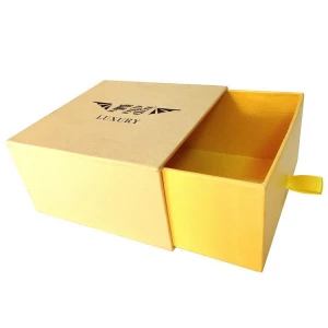 Custom Design  Rigid Perfume gift  Box Sliding Drawer Box