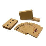 Creative kraft paper playing cards paper novelty toys advertising Playing cards Whipped eggs promotion box playing card